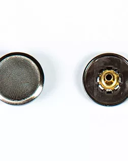 Кнопка альфа, омега 20мм цветной металл арт. ПРС-2030-4-ПРС0033895