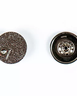 Кнопка альфа, омега 22мм цветной металл арт. ПРС-2129-1-ПРС0034120