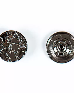 Кнопка альфа, омега 20мм цветной металл арт. ПРС-2132-2-ПРС0034132