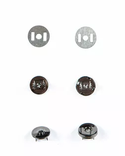 Кнопка магнитная на усиках 12,5мм металл арт. ПРС-2185-2-ПРС0034256