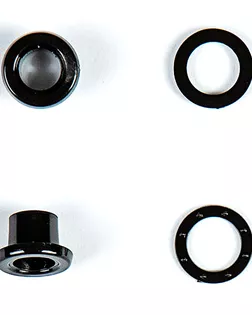 Люверс пластмассовый черный d-5мм пластмасса арт. ПРС-2258-2-ПРС0034569 Люверс пластмассовый черный d-5мм пластмасса арт. ПРС-2258-2-ПРС0034569