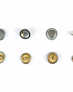 Кнопка плоское кольцо 15мм металл арт. ПРС-2495-2-ПРС0035125