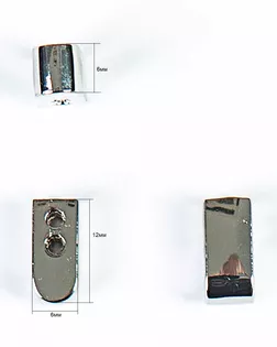 Наконечник металлический никель d-4мм металл арт. ПРС-2566-1-ПРС0035302