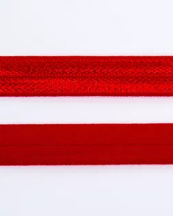 Купить Красная бейка Резинка окантовочная красный 15мм 82,5% полиамид/17,5% эластан арт. ПРС-2686-9-ПРС0046258 оптом в Караганде