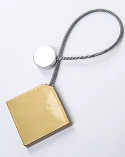 Купить Подхват шторный с магнитом золото 16см металл арт. ПРС-2931-2-ПРС0051003 оптом в Караганде