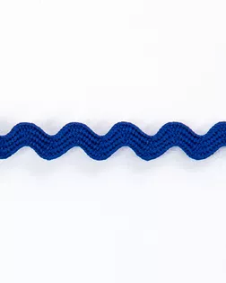 Тесьма-вьюнок синий 5мм 100% полиэстер арт. ПРС-2737-8-ПРС0007254