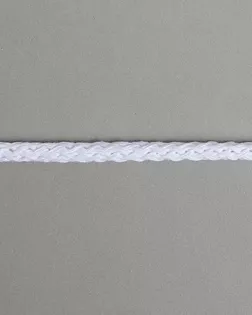 Шнур белый 5мм хлопок арт. ПРС-2766-12-ПРС0007735