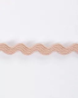 Тесьма-вьюнок бежевый 5мм 100% полиэстер арт. ПРС-2737-12-ПРС0007985