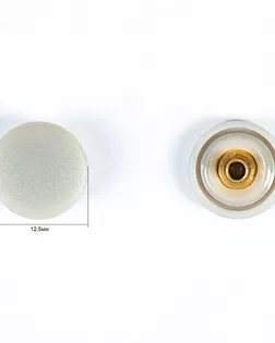 Кнопка альфа, омега 12,5мм пластмасса арт. ПРС-586-1-ПРС0020102