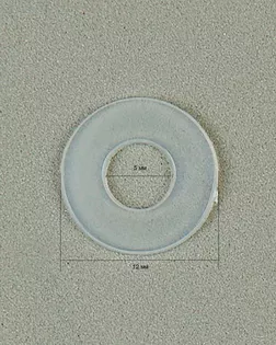 Кольцо пластмассовое 5х12,5мм нейлон арт. ПРС-891-1-ПРС0002231