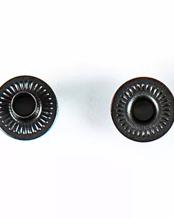 Часть кнопки, тип альфа, омега черненый 11мм металл арт. ПРС-919-3-ПРС0002319