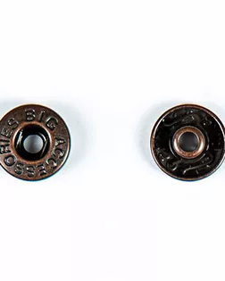 Часть кнопки, тип альфа, омега темная медь металл арт. ПРС-932-4-ПРС0002341