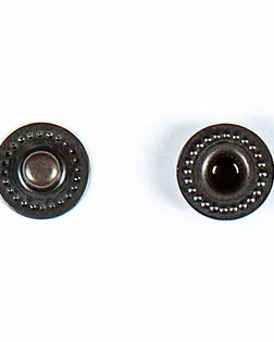 Часть кнопки, тип альфа, омега темная медь металл арт. ПРС-933-4-ПРС0002342