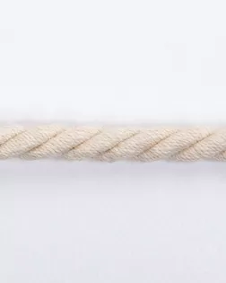 Шнур витой экрю 5мм хлопок арт. ПРС-911-19-ПРС0023560