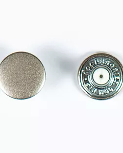 Пуговица джинсовая на фиксированной ножке 14мм металл арт. ПРС-1021-4-ПРС0002551