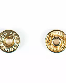 Часть кнопки, тип альфа, омега золото металл арт. ПРС-932-5-ПРС0030142