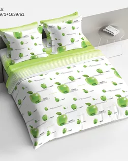 КПБ 2.0 макси Браво 100% хлопок м205.12.04 рис.1639-1+1639а-1 Apple арт. ТДИВН-6852-1-ТДИВН0117414