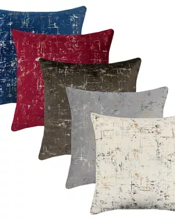 НАВОЛОЧКА К 45*45 декор Штрих синий ИКР арт. ТДИВН-6802-1-ТДИВН0133282