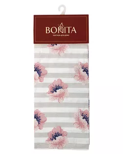 Полотенце 40*70 Bonita, рогожка, Маки арт. ТДИВН-4334-1-ТДИВН0142562