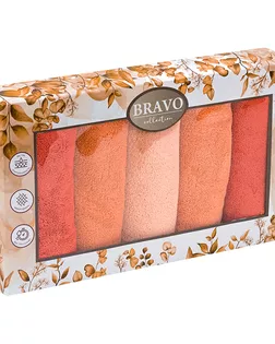 Набор полотенец НВ Сезон м0862_13 30*30 х 5шт ор арт. ТДИВН-6678-1-ТДИВН0151741