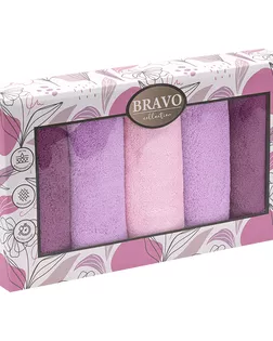 Набор полотенец НВ Сезон м0862_22 30*30 х 5шт сир арт. ТДИВН-6679-1-ТДИВН0151743