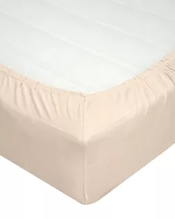 Простыня УЗБ трикотаж 160*200*20 крем арт. ТДИВН-5697-1-ТДИВН0154401