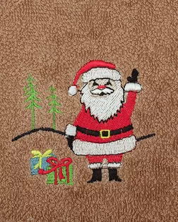 Набор полотенец УЗБ Новогодний м7757 30*30 х 3шт арт. ТДИВН-6148-1-ТДИВН0155544