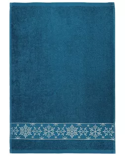 Набор полотенец УЗБ Снежинки м7760 30*50+50*70+70*130 арт. ТДИВН-6051-1-ТДИВН0155591