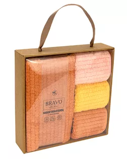 Набор полотенец НВ Гамма м9085 50*80 + 30*30х3шт арт. ТДИВН-6597-1-ТДИВН0161456