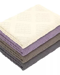 Махровое полотенце УЗБ Чимган м7808_05 L 70*130 беж арт. ТДИВН-6738-1-ТДИВН0162653