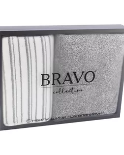 Набор полотенец НВ Лайн м9106_11 35*75 + 50*100 сер арт. ТДИВН-6909-1-ТДИВН0164398