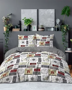 КПБ сем BRAVO Collection нав.70*70 м.361 рис.5996-1+5929а-3 Ньюз арт. ТДИВН-4766-1-ТДИВН0148097