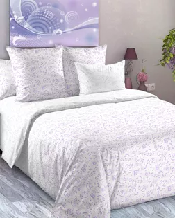 Творчество комп. 1 Фиол Пододеяльник 2,0 спал ПЕРКАЛЬ ЭКОНОМ арт 0001ПЭ арт. ТЕКСД-29866-1-ТЕКСД0029867