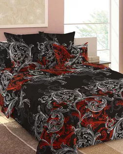 Толедо 1 чер Набор наволочек 50*70 2 шт ПЕРКАЛЬ ЭКОНОМ арт 01ПЭ2 арт. ТЕКСД-29791-1-ТЕКСД0029792