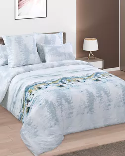 Снежное сияние 1 Гол КПБ 1,5 сп.  арт. 1800ПН арт. ТЕКСД-30069-1-ТЕКСД0030070