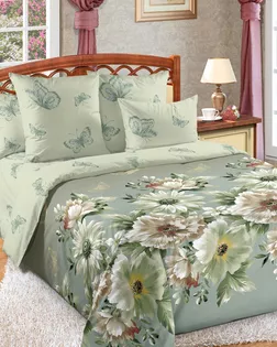 Каролина 1 зел КПБ 2 спал прост на рез 160*200 арт.2650ПН арт. ТЕКСД-29411-1-ТЕКСД0029412