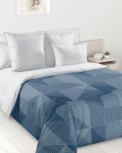 Тибальт 1 син КПБ 2,0 сп с евро 2 нав 70*70 Зима-Лето арт.3553ПН арт. ТЕКСД-30161-1-ТЕКСД0030162