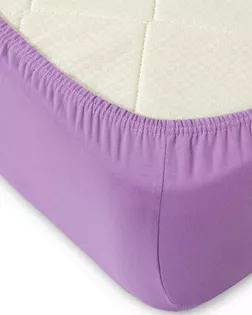 Сиреневый простыня ТРИКОТАЖ 60*120*20 на резинке Р009Т арт. ТЕКСД-2730-1-ТЕКСД0002730