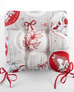 Рождество 1 подушка декор на стул 40*40*6 из рогожки 903 арт. ТЕКСД-30065-1-ТЕКСД0030066 Рождество 1 подушка декор на стул 40*40*6 из рогожки 903 арт. ТЕКСД-30065-1-ТЕКСД0030066
