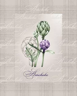 Овощная корзинка Ваф. полотенце грунт. 47*60 (с петелькой) арт. ТЕКСД-30232-1-ТЕКСД0030233