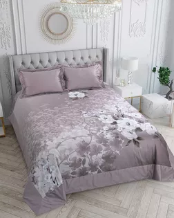 Небесные сады Сатин-Монорапорт Т300 220*240 покрывало стеганое арт. ТЕКСД-29437-1-ТЕКСД0029438