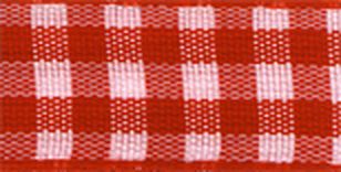 Лента с рисунком клетка SAFISA, 16(18) мм, 25 м, цвет 14, красный арт. ГЕЛ-17925-1-ГЕЛ0020173 1