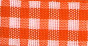 Лента с рисунком клетка SAFISA ш.16(18)мм, 25м (61 оранжевый) арт. ГЕЛ-8796-1-ГЕЛ0020191 1