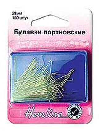 Булавки-гвоздики портновские в пластиковом контейнере арт. ГЕЛ-23495-1-ГЕЛ0004533 - рис. 1