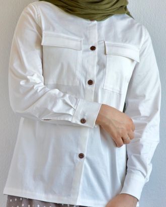 Выкройка: женская рубашка арт. ВКК-2194-11-ВП0067