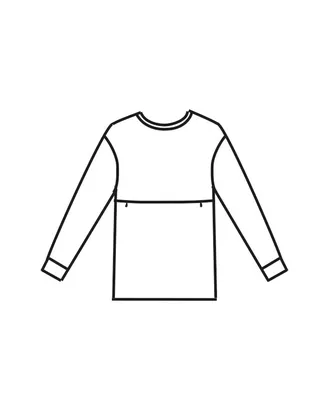 Купить Выкройки для кормящих Выкройка: блуза Т-1941 арт. ВКК-2318-12-ВП0107 оптом в Казахстане
