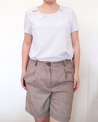 Выкройка: женская блуза арт. ВКК-2718-21-ВП0479