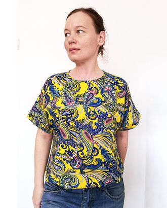 Купить Выкройка: женская блуза № 4 арт. ВКК-2723-1-ВП0483 оптом в Усть-Каменогорске