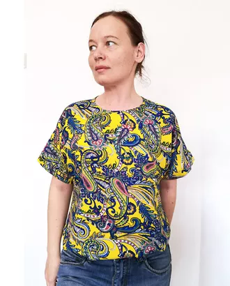 Купить Выкройка: женская блуза № 4 арт. ВКК-2723-1-ВП0483 оптом в Казахстане