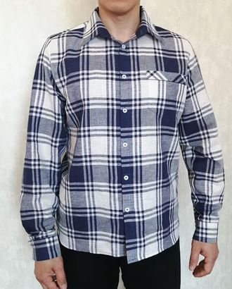 Выкройка: мужская рубашка арт. ВКК-2720-10-ВП0477